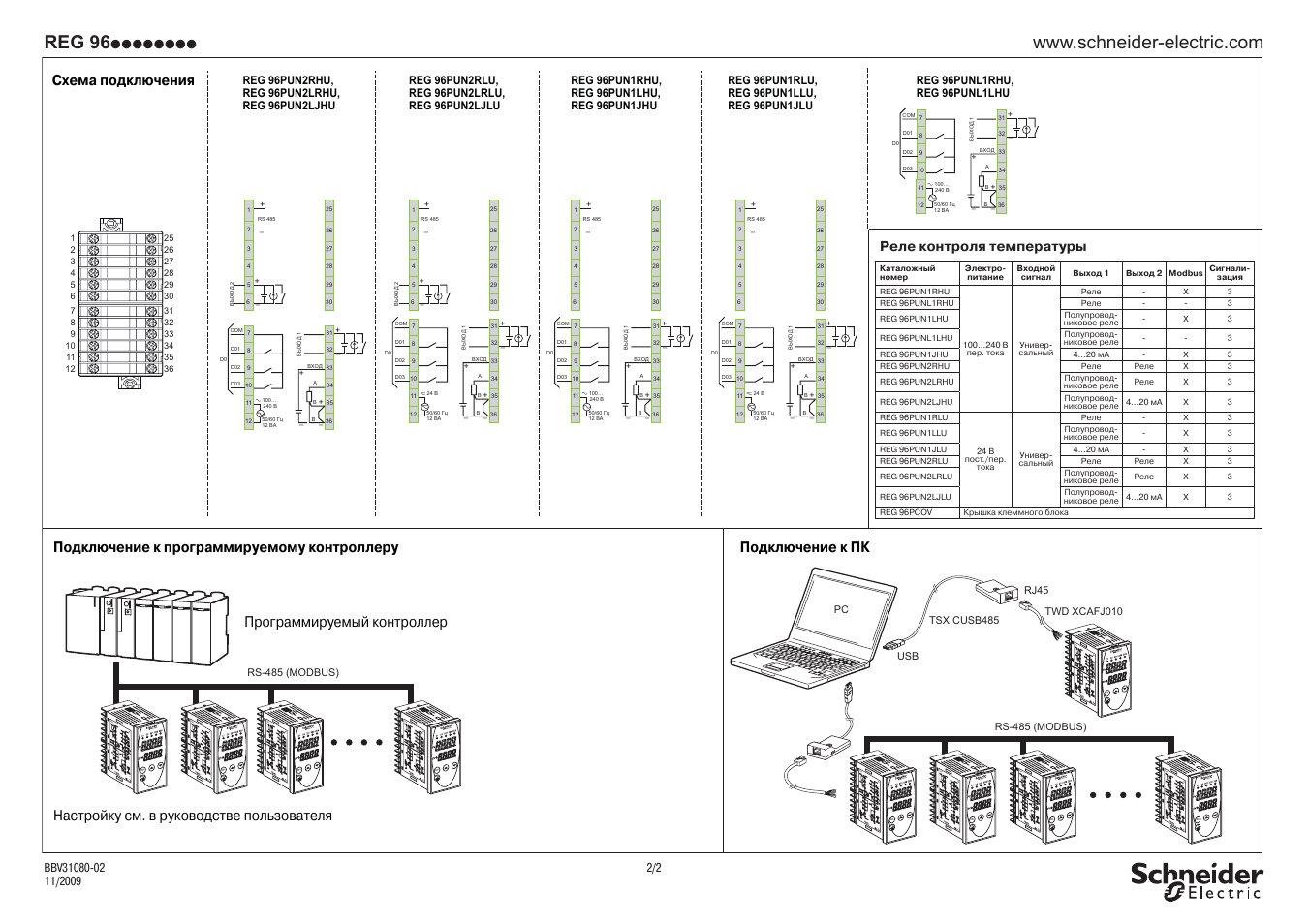 Lc1d12 schneider electric схема подключения