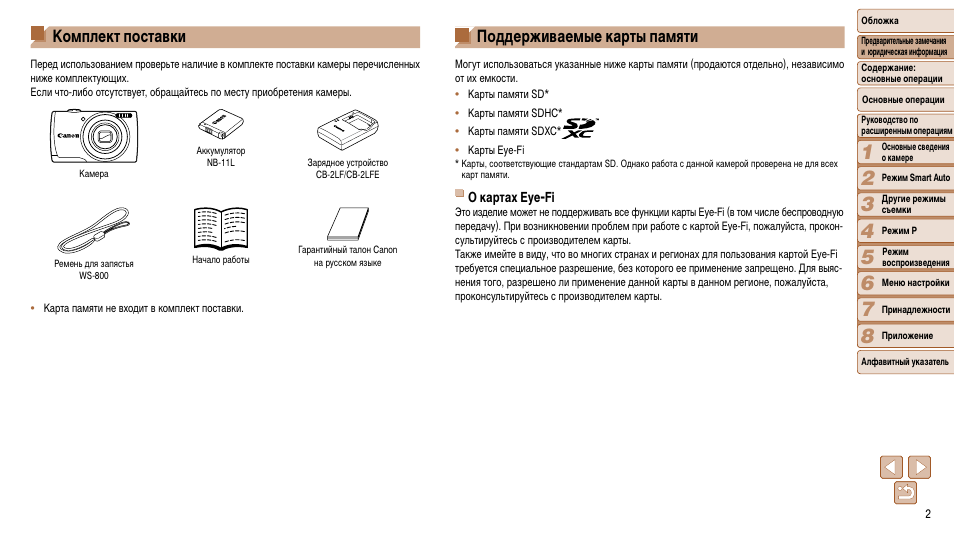 Память инструкция по применению