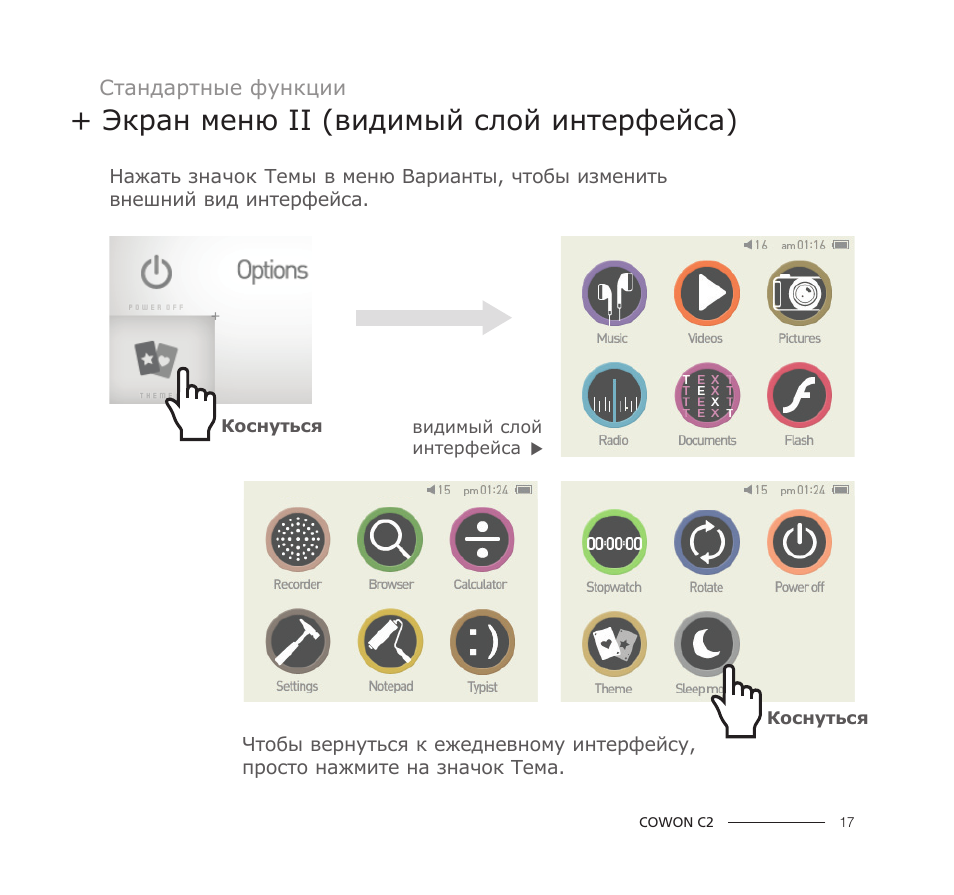 Интерфейс инструкция. Интерфейс инструкция