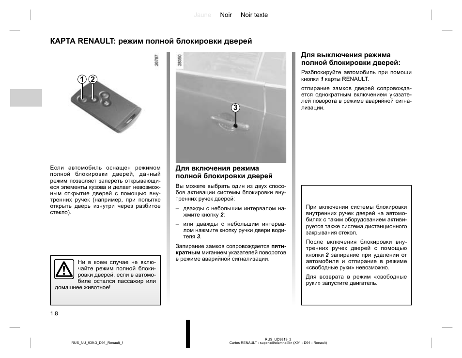 Ключ карта рено сценик 2