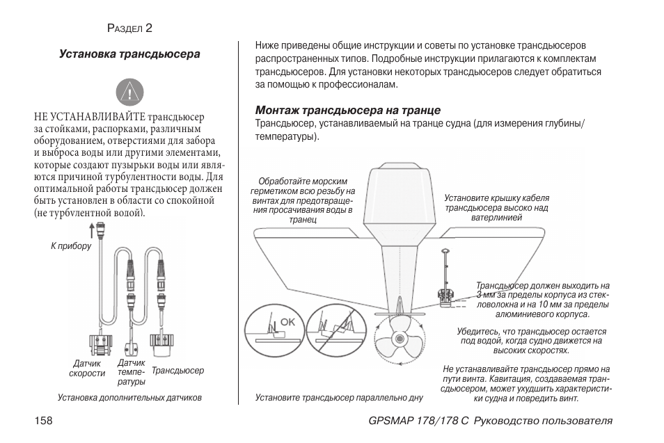 Схема подключения гармин страйкер 7 sv