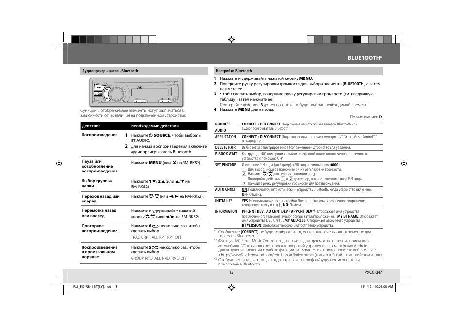 Магнитола jvc kd x150 инструкция