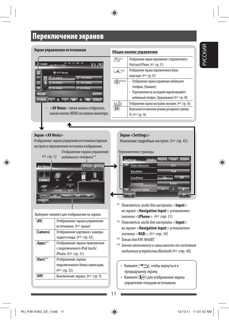 Инструкция к магнитоле jvc kw av51