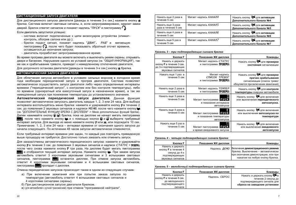 Центурион s12 инструкция по эксплуатации сигнализация