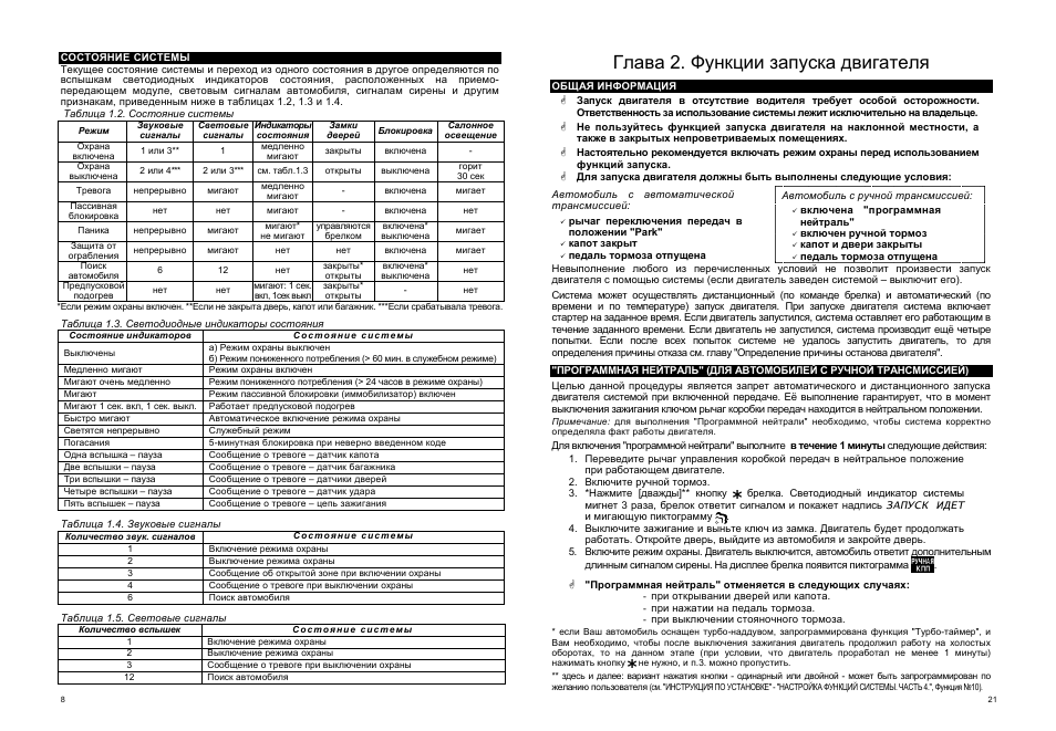 Сигнализация центурион h50t18 инструкция
