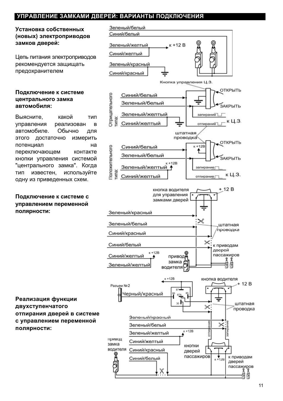 Схема подключения центурион x line