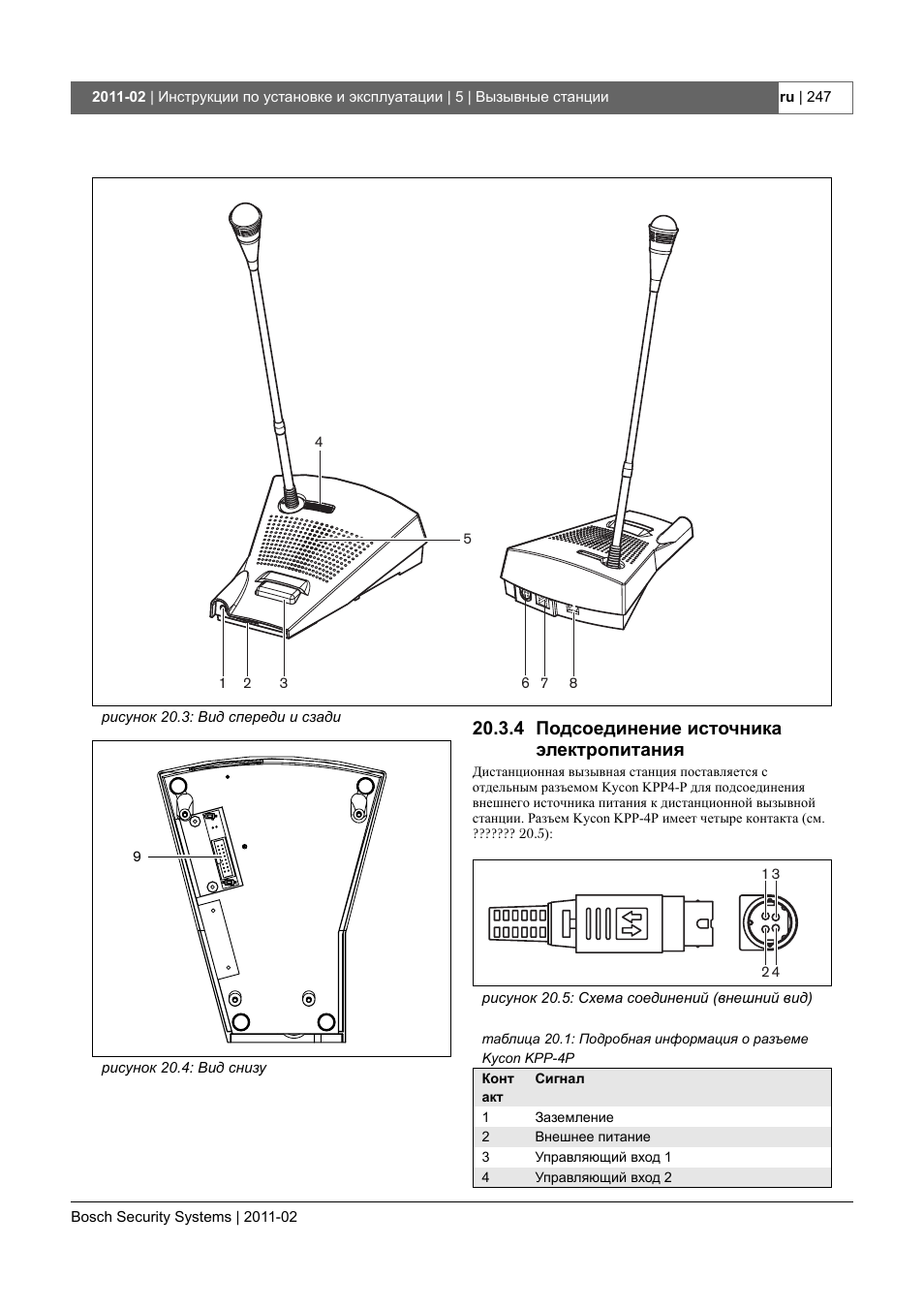 Bosch praesideo схема подключения