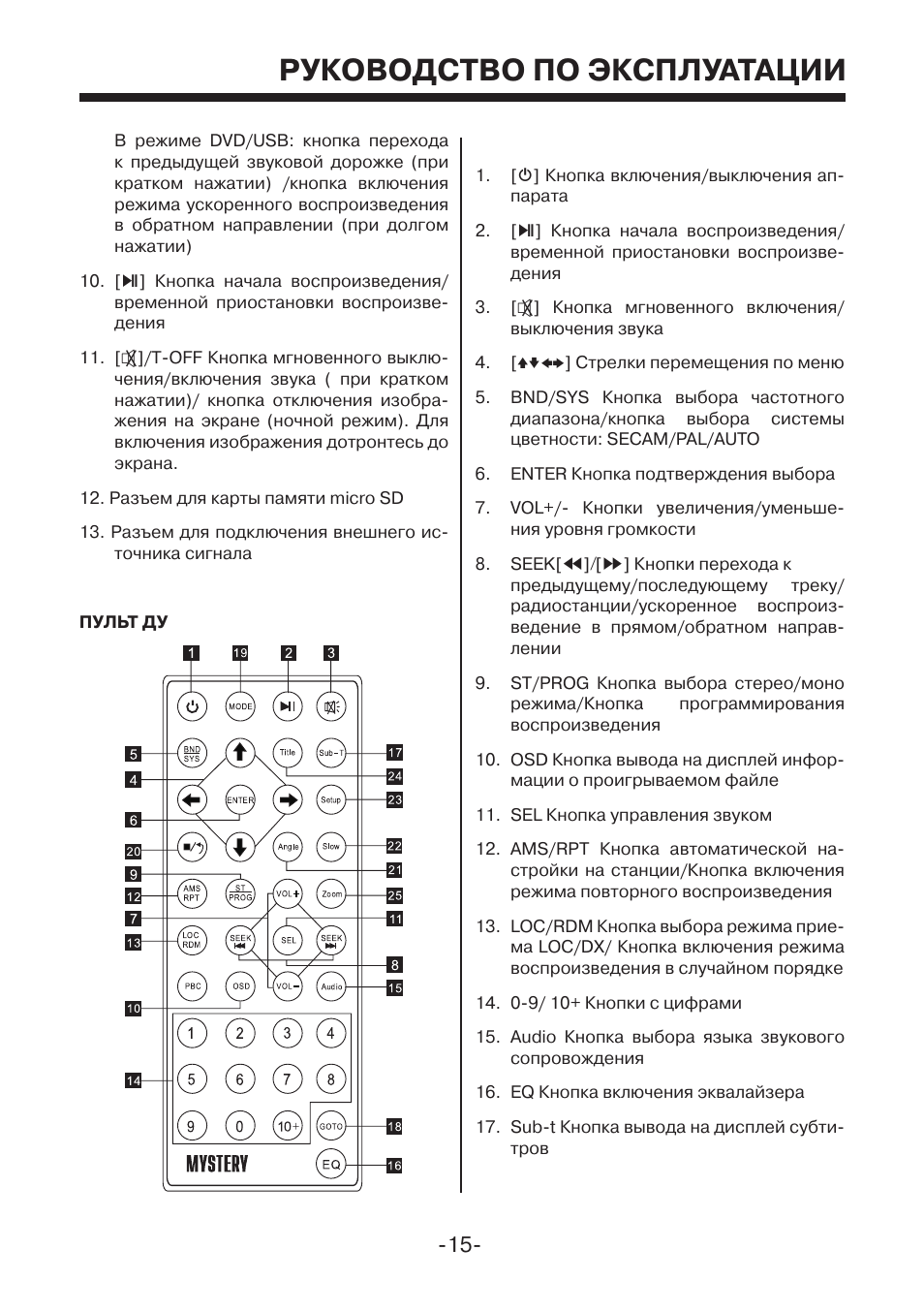 Mystery mdd 6220s нет изображения