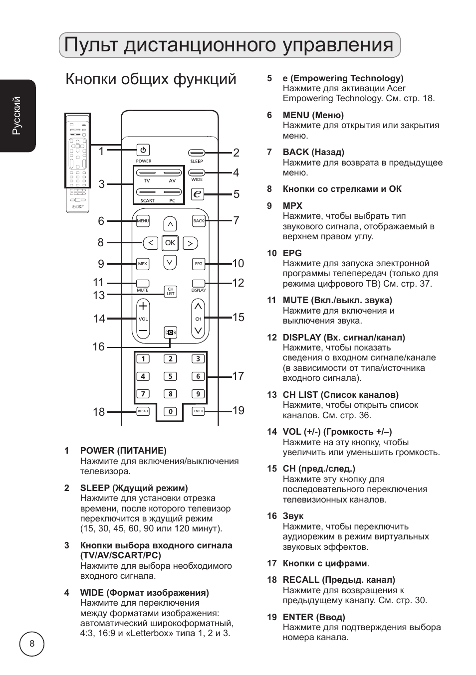 Multi function инструкция на русском языке