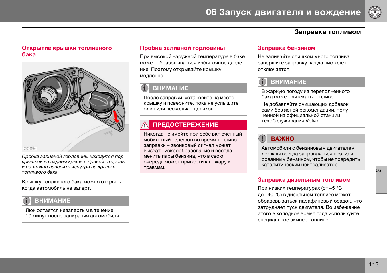 Инструкция по вождению