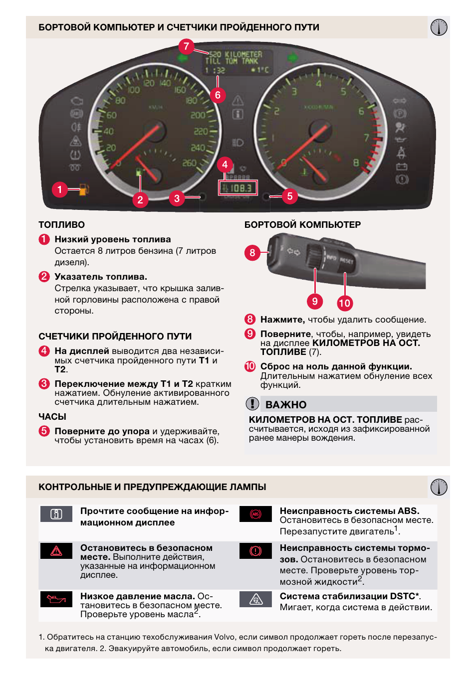 Ошибки вольво. Бортовой компьютер Вольво с30. Мануал по Вольво с30. Заводской пароль для сброса ошибок Вольво.