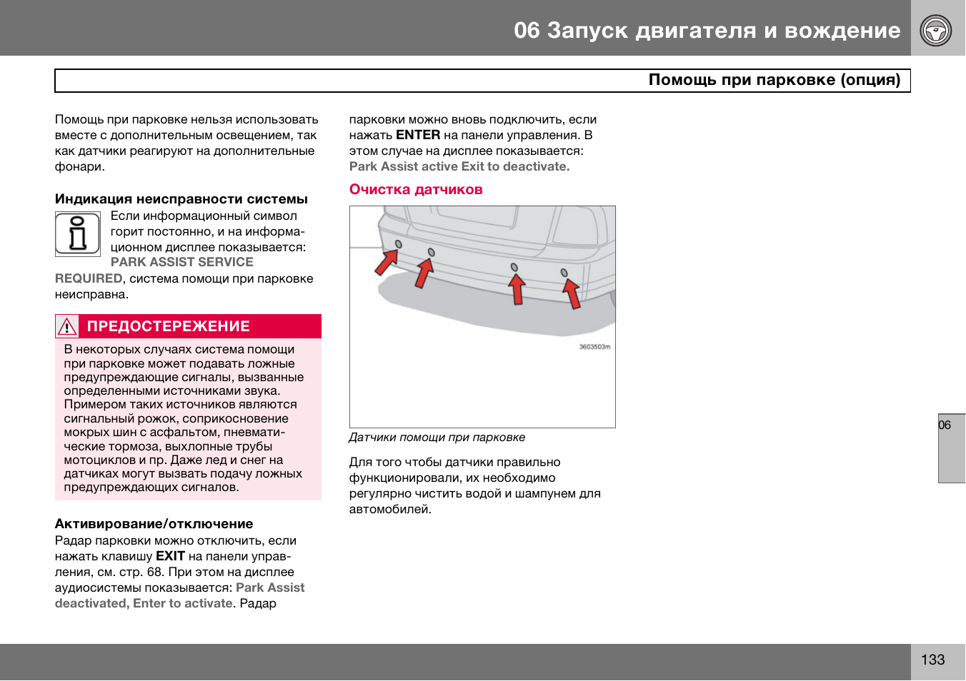 Инструкция по вождению