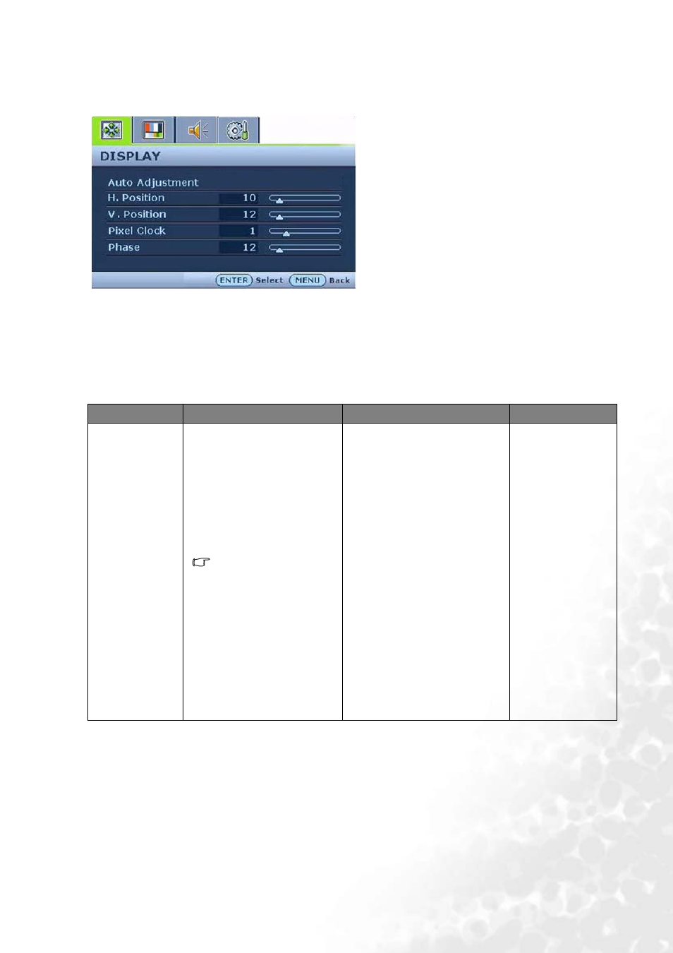 background image