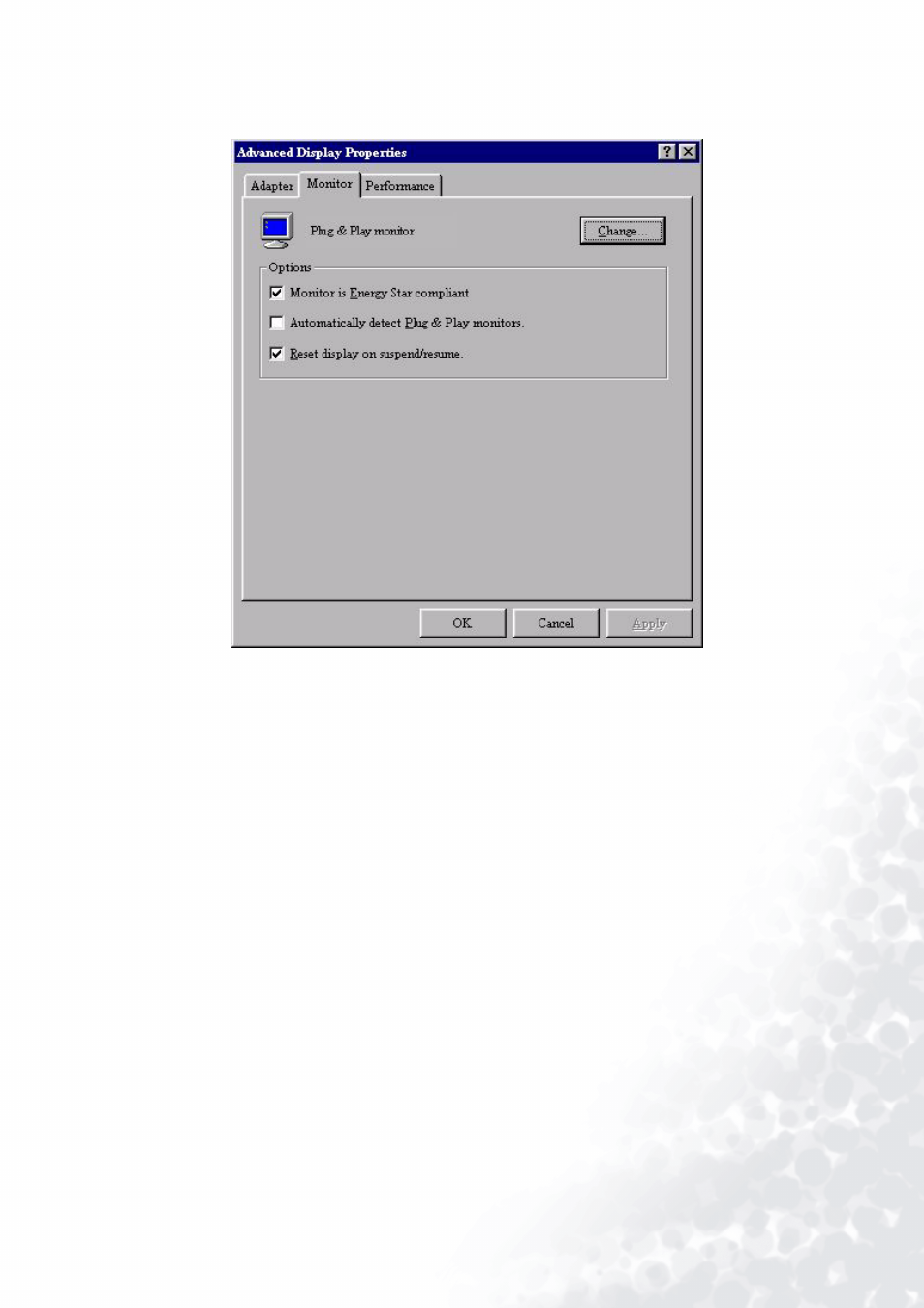 background image
