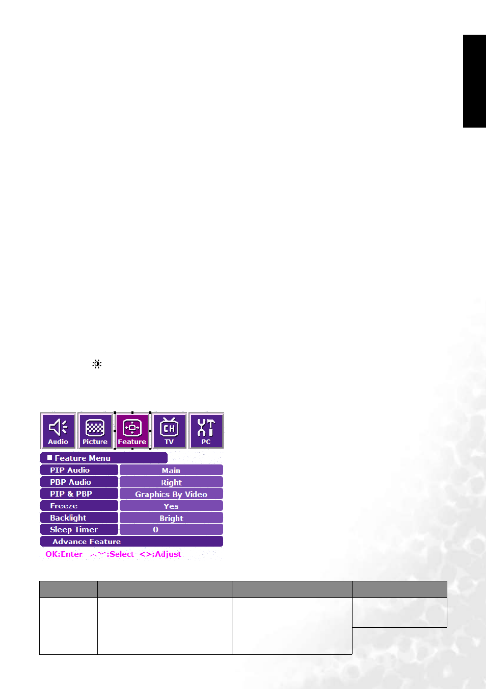 background image