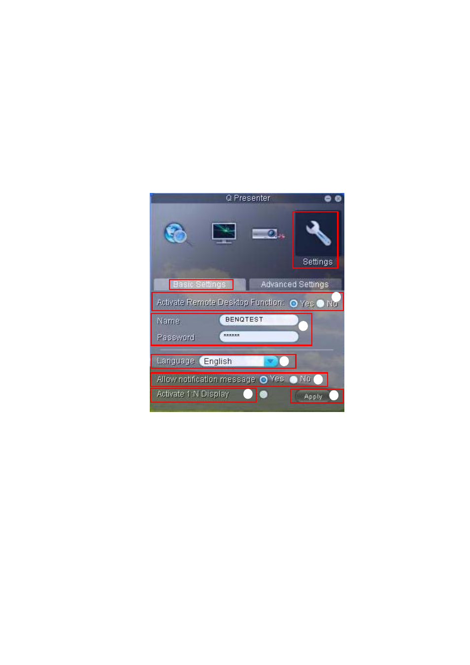 background image
