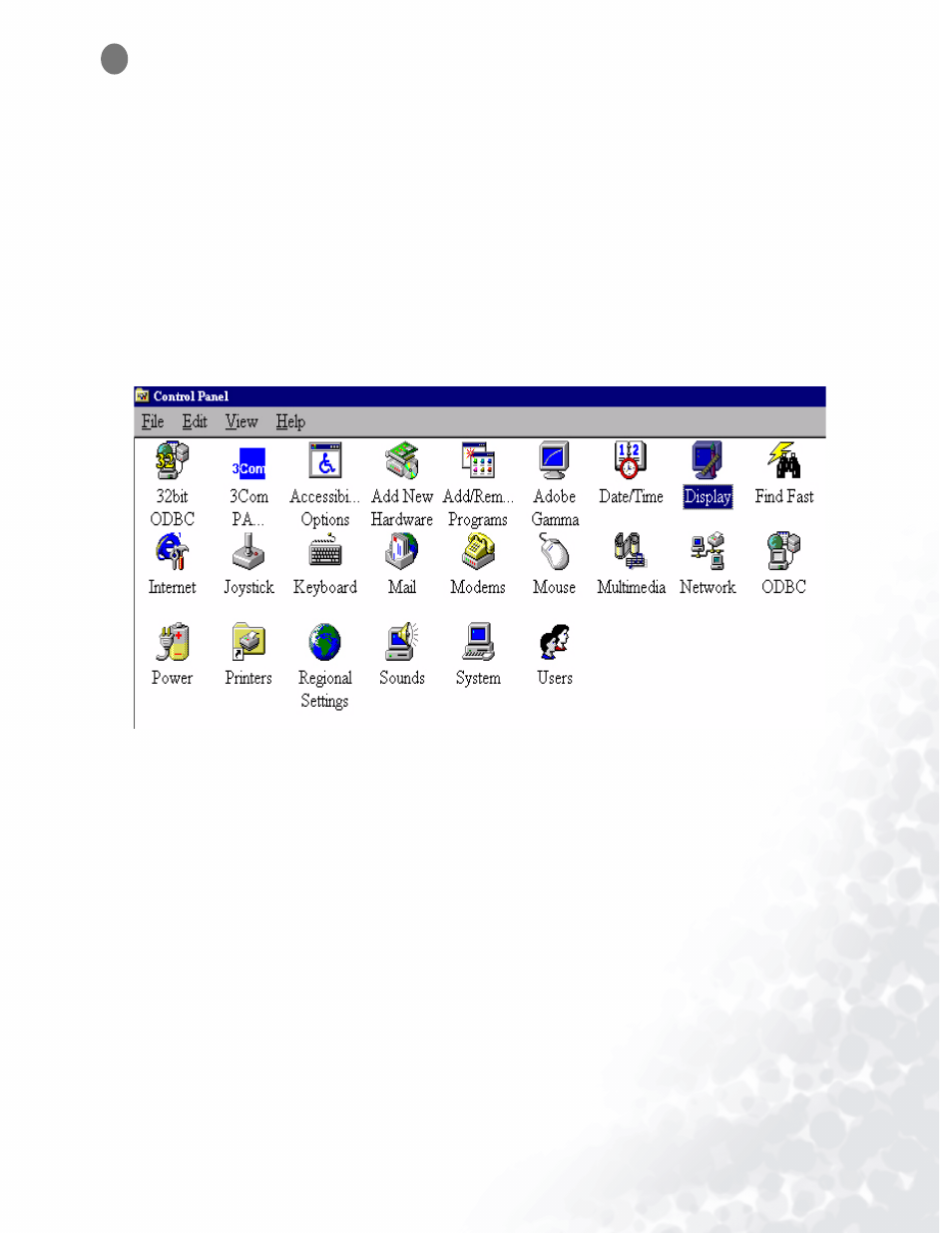 background image