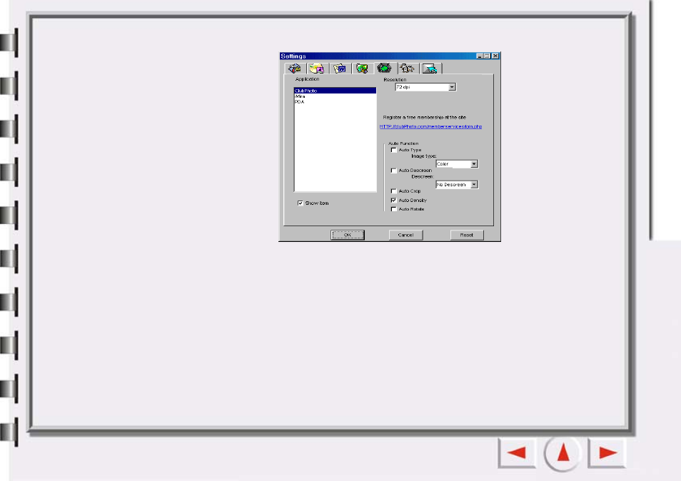 background image