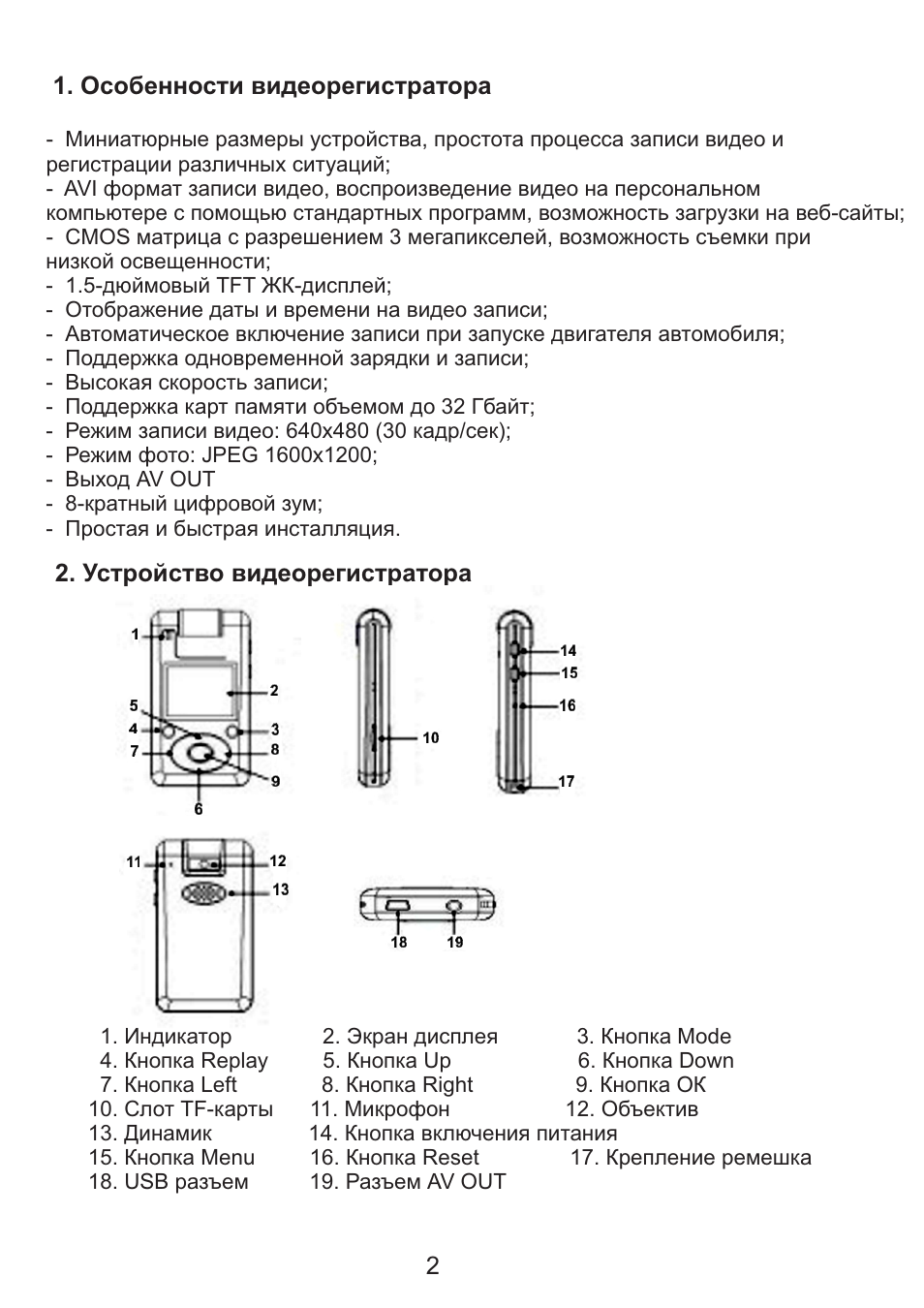 Видеорегистратор parkcity dvr hd 500 инструкция - 86 фото