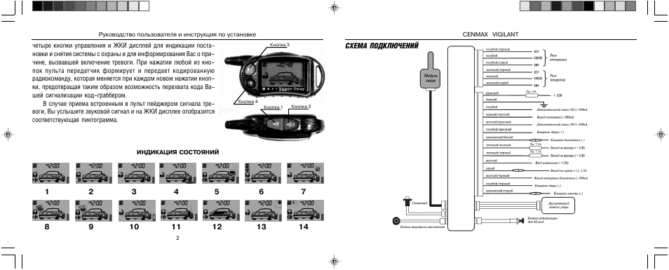 Cenmax 2 way инструкция
