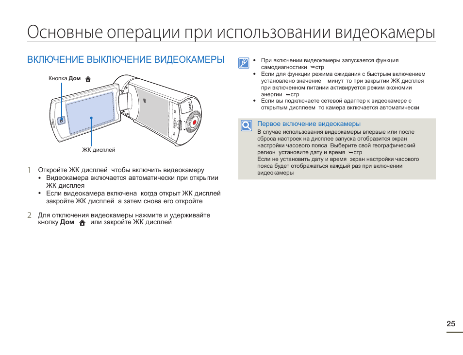 Камера включается но нет изображения