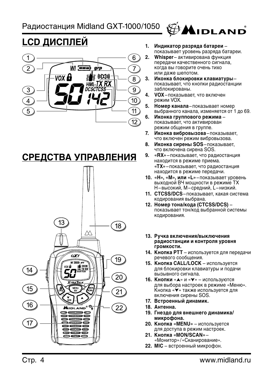 Инструкция по эксплуатации рации. Рация Мидланд 1050. Рации Midland GXT-1050. GXT-1050 инструкция. Рация Мидланд GXT 1000.