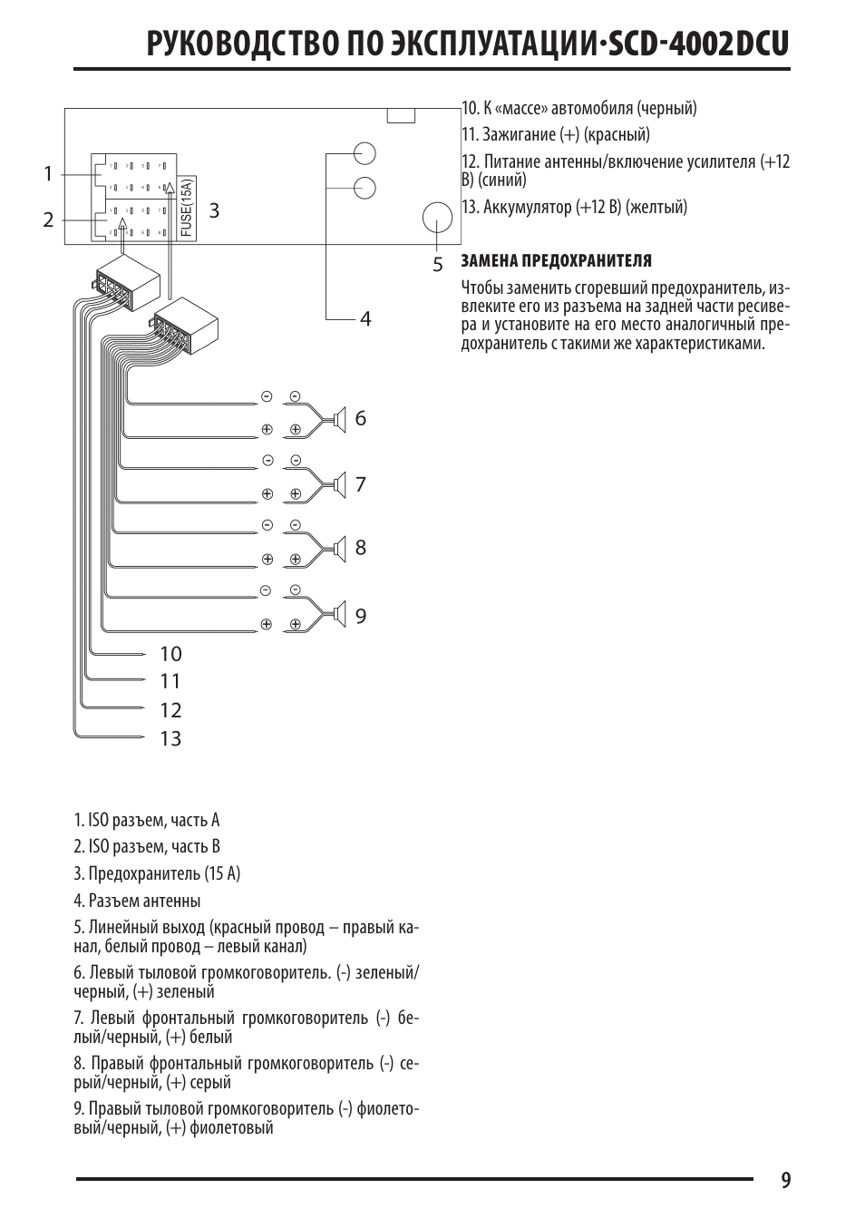 Scd 3163 схема подключения