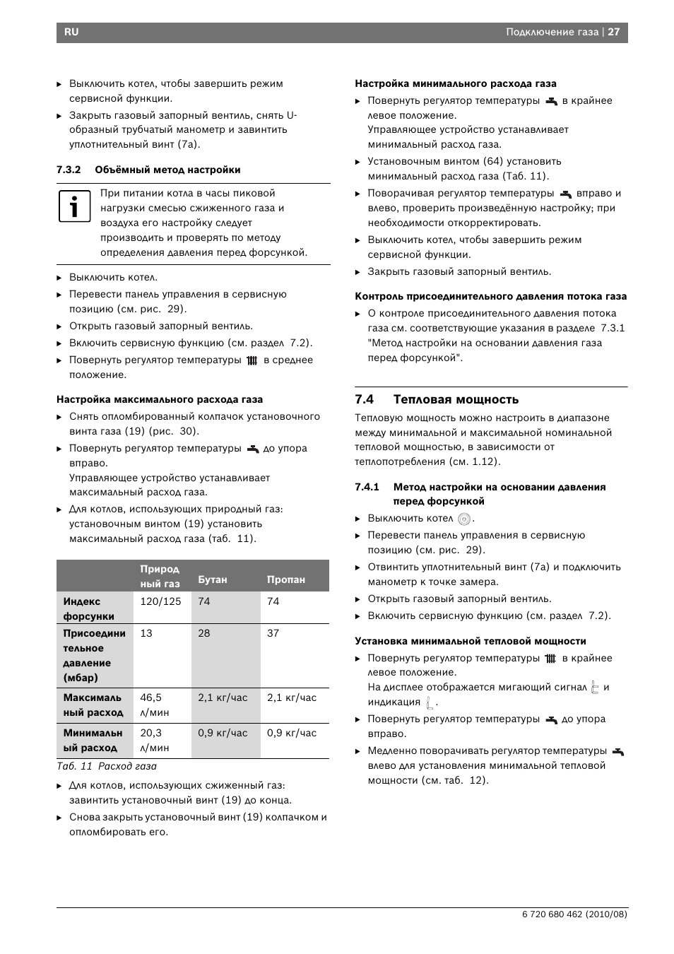Газовый котел юнкерс инструкция по технической эксплуатации