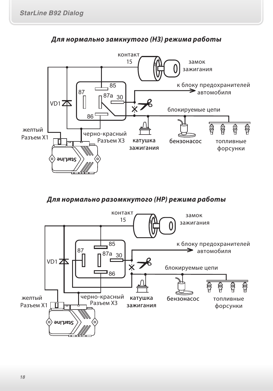 Схема старлайн а 8