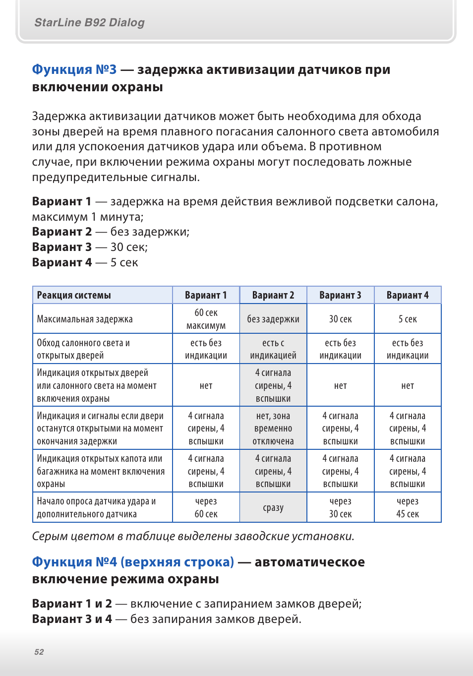 Starline x96 инструкция по эксплуатации