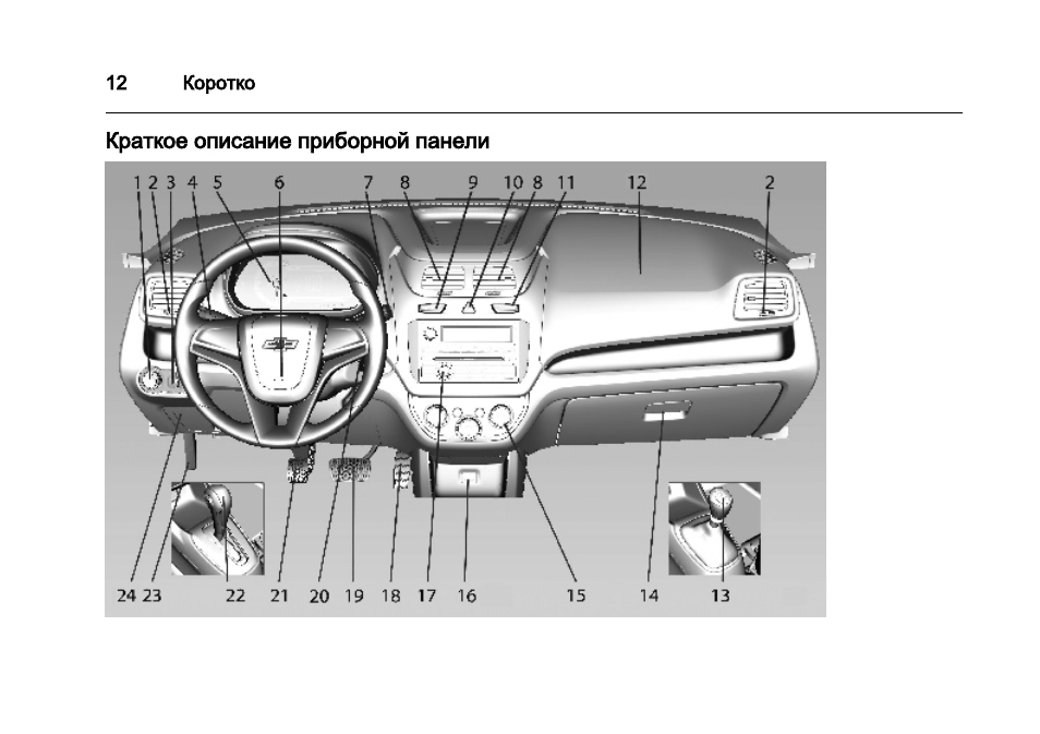 Схема шевроле кобальт