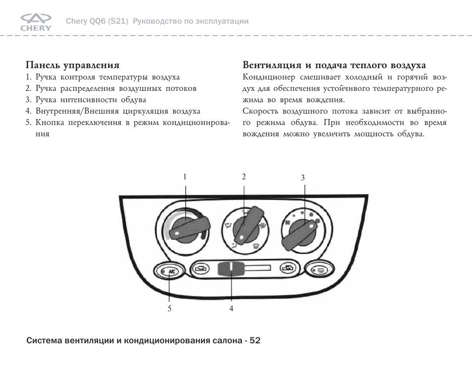 Предохранители схема chery qq6