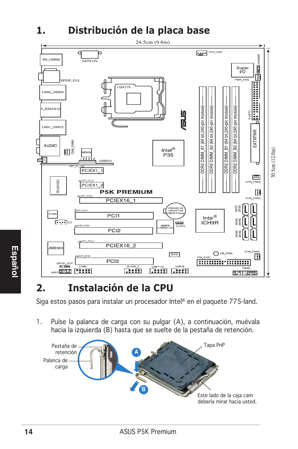 Asus p5k схема подключения