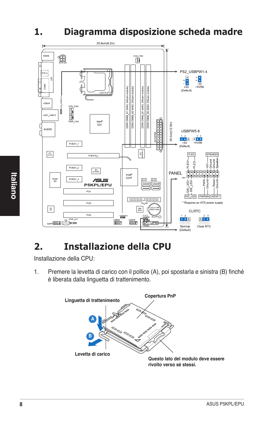 Схема asus p5kpl am se