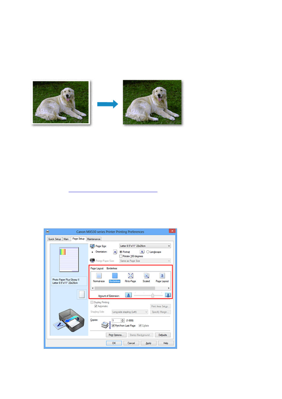 background image