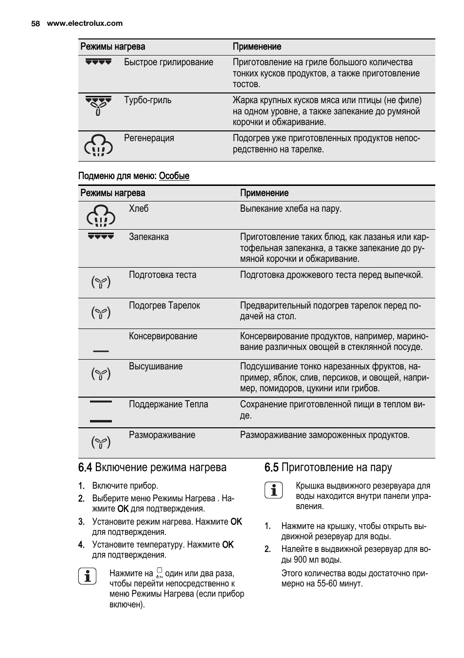 режим для пиццы в духовке electrolux фото 61