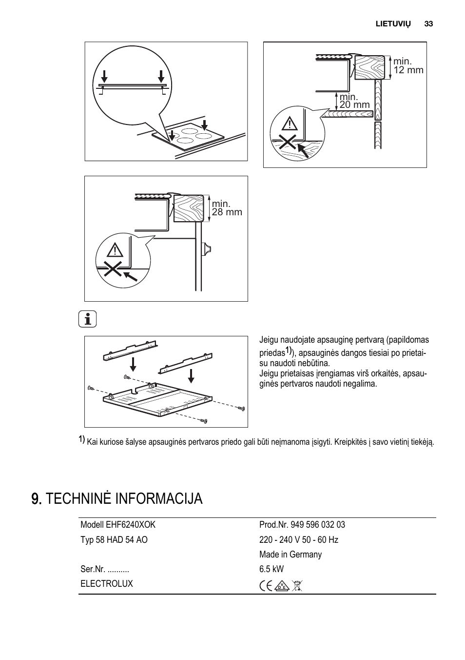 варочная панель электролюкс инструкция