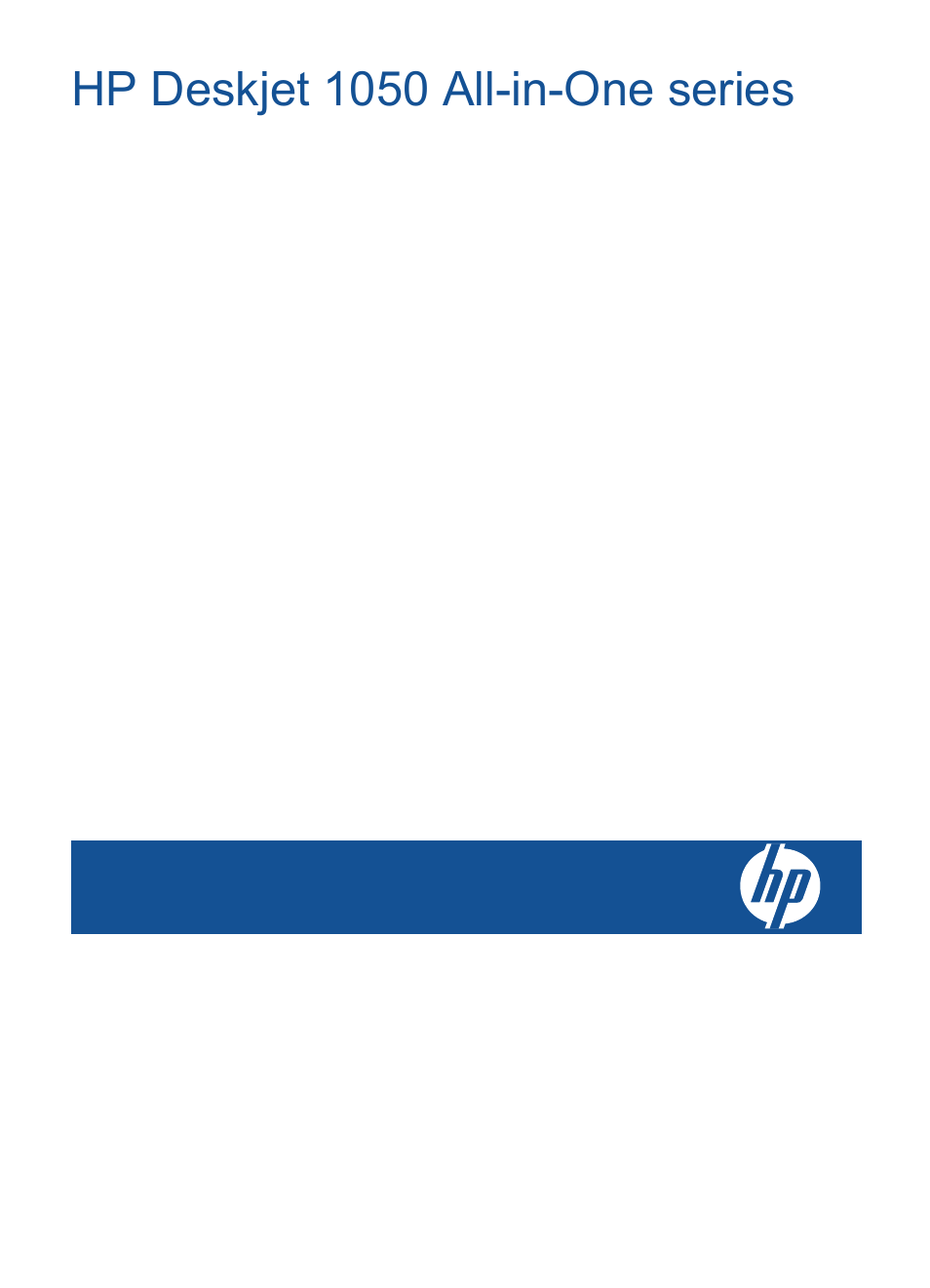Инструкция по эксплуатации HP Принтер HP Deskjet 1050 