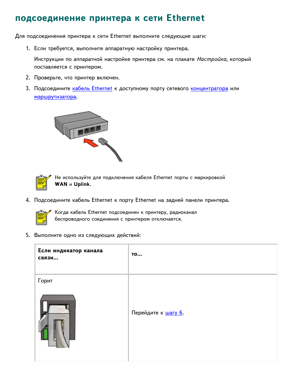 Презентация подключение принтера
