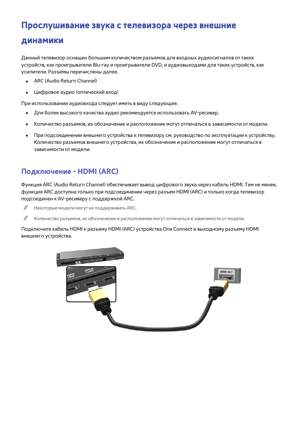 При подключении hdmi нет изображения на телевизоре