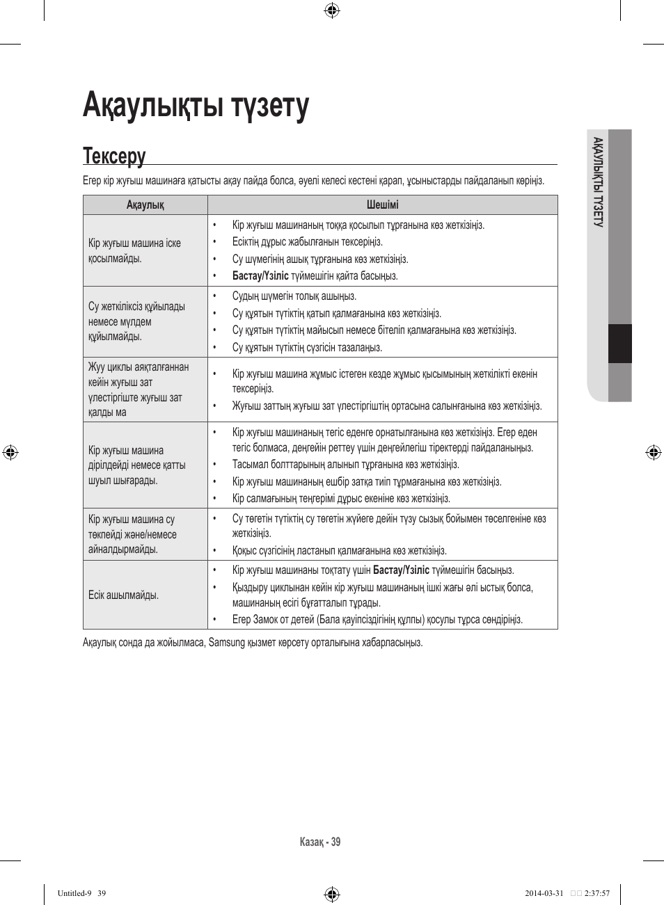 Машинка Самсунг Ошибка Le Что Значит – Telegraph