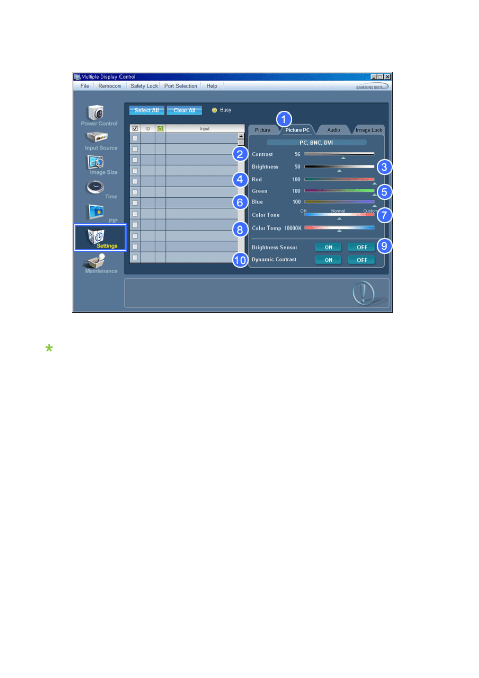 background image