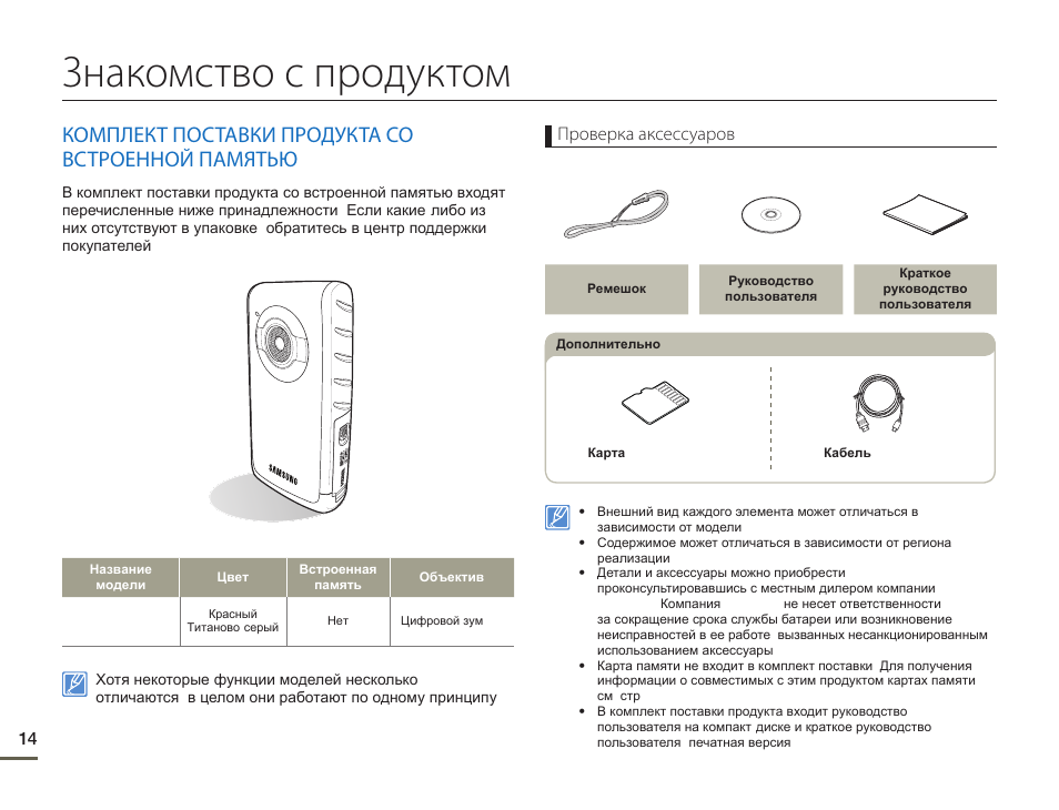 Инструкция содержит
