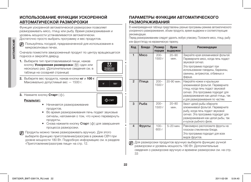 Встроенная микроволновая печь инструкция. СВЧ Samsung режим разморозки. Микроволновая печь Samsung режим разморозки. Микроволновка самсунг режим разморозки. Микроволновая печь самсунг режим разморозки.