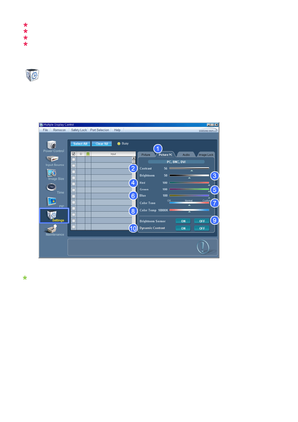 background image