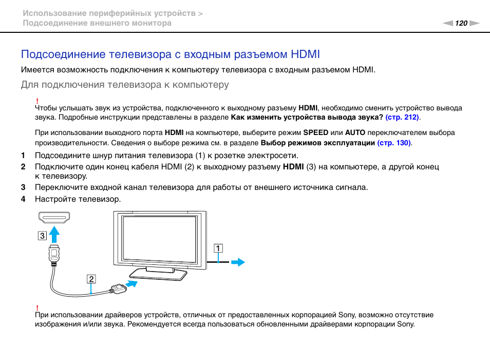 При подключении телевизора к компьютеру через hdmi плохое изображение