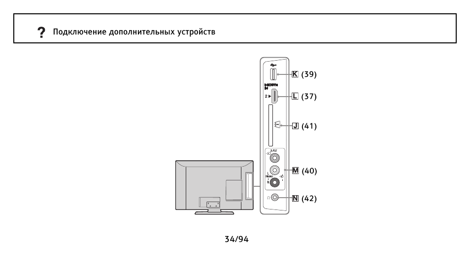 Sony kdl 32ex402 схема