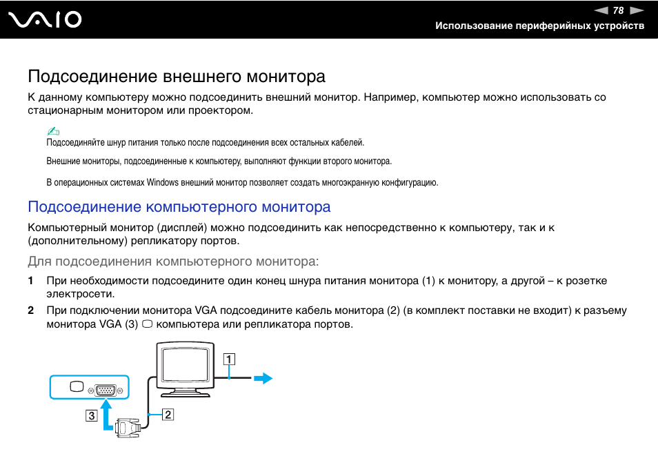 Как подключить монитор к блоку