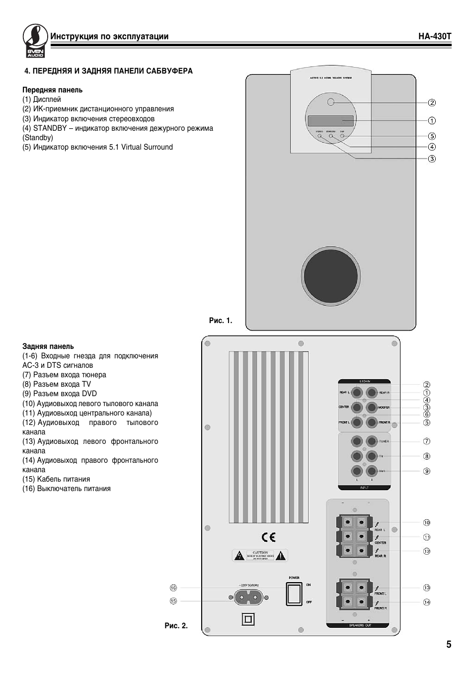 Ha 430t схема