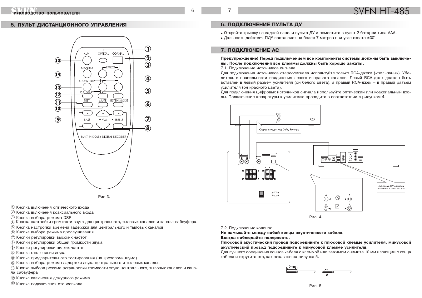 Sven ht 480 схема